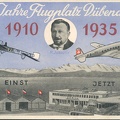 Postkarte Flugplatz Dübendorf