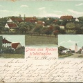 Postkarte Gruss aus Rieden