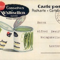 Postkarte Konserven Wallisellen