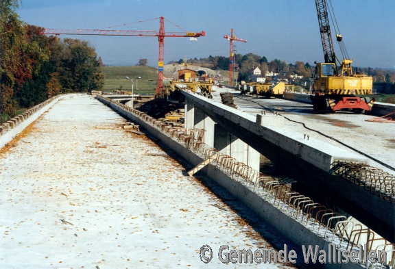 Bau Zürcher S-Bahn Projektabschnitt Föhrlibuck-Tunnel