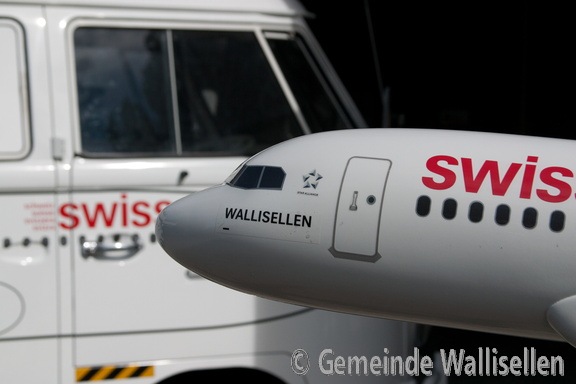 Flugzeugtaufe Swiss