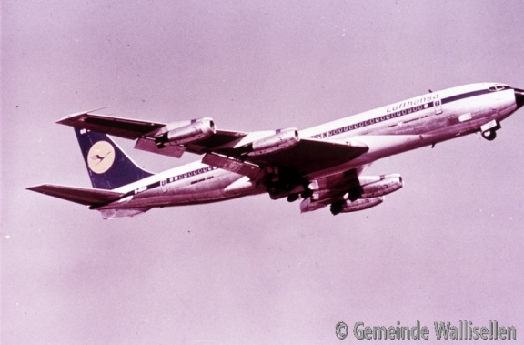 Flugzeug Lufthansa Boeing 707
