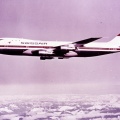 Flugzeug Swissair Boeing 747 B