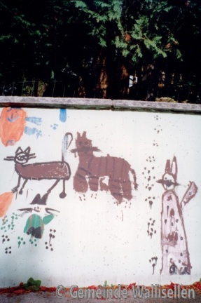 Katzen Gemälde Kindergärten Alpenstrasse