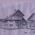 Zeichnung Hebammenhaus / Traube