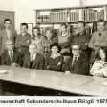 Lehrerschaft Sekundarschulhaus Bürgli